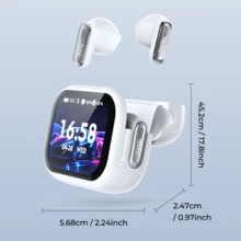 2026 HTC TWS 真無線藍牙耳機 | 入耳式設計、運動耳機、通話降噪、AI 翻譯功能、舒適佩戴、高解析音質 | 高解析螢幕 | 圖片翻譯功能 - 查看 3