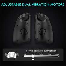 QRD Stellar T5 Wireless Joy-Pad Controller For Nintendo Switch / OLED / Lite PC - Black - View 6