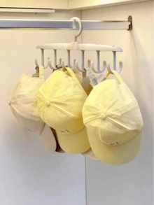 1/2個可旋轉掛鉤，省空間內衣晾衣架，波浪形晾衣掛鉤，多功能衣架，適合宿舍、送給朋友、家人、老師、學生的禮物，適用於旅行、戶外活動、露營、收納與整理、衣架、衣櫥整理器、衣物晾衣架 - 彩色 - 查看 7