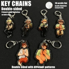 TPOF/BTD/YKMET, (LAWRENCE,STRADE,REN) Móc khóa acrylic, hình nhân vật hoạt hình, thiết kế hai mặt khác nhau, móc khóa sưu tầm, phụ kiện túi xách, phụ kiện xe hơi, quà tặng ngày lễ và sinh nhật - YKMET BTD - Xem 9
