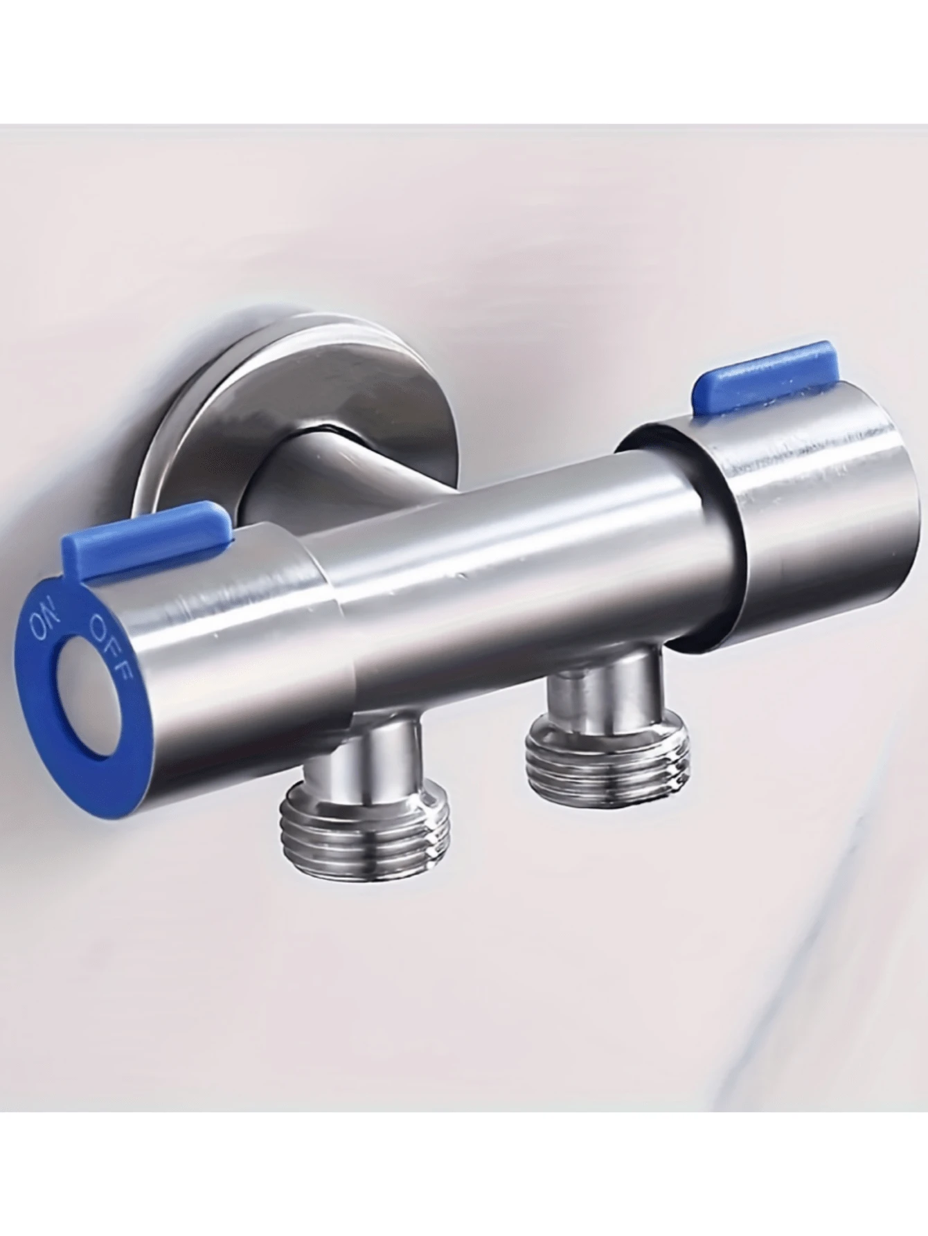 Bộ chia vòi máy giặt 1-2, bộ chuyển đổi van nước 3 chiều, bộ phân phối nước hai đầu dùng cho hai mục đích. - Một cỡ - Xem 1