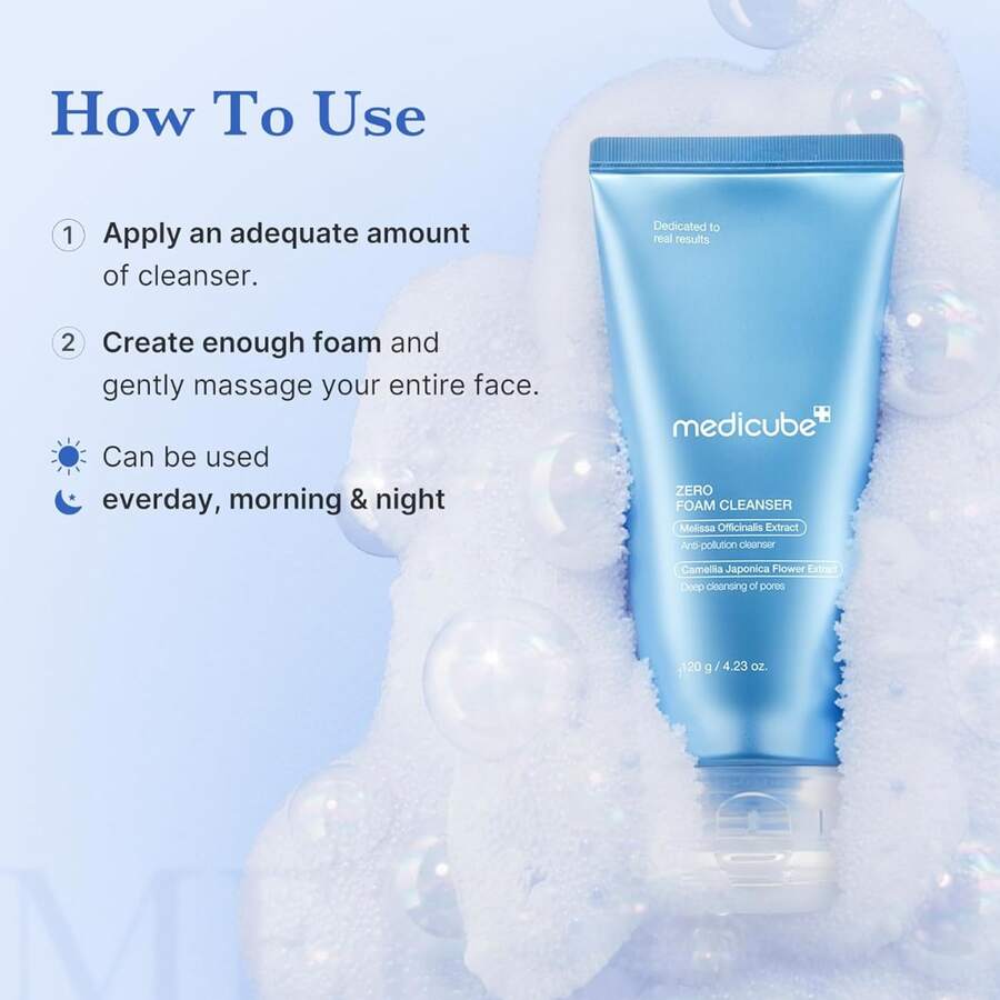 Medicube Zero Foam Cleanser 120ML - Cleansing Foam - Cleansing Foam - View 1