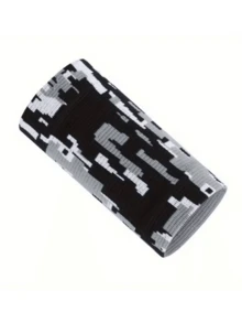 1 pièce Bandage de poignet de sport, support de poignet de compression, style de serviette tricotée de compression, convient pour le basketball, le badminton, la fitness, le culturisme, accessoire de support de poignet - Multicolore - Voir 5