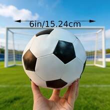 #2 Classic Black & White Football, Machine-Stitched PU Material, Suitable For Student Training, Outdoor Sports Use, Dedicated For Youth & Adult Competition Training, Football Matches, World Cup, Team Sports, Sports Events And Football Training - One Size Fits All - View 5