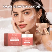 Hoygi Exfoliating Peeling Gel, Face & Body Scrub Gel, Deep Cleansing And Moisturizing Face Exfoliator, Shrink Pores Blackhead Cleansing Oil Control Whitening Moisturizing Nourishing Repair Scrubs Face Cream, Oil Control & Deep Cleansing Face Polish, Refreshing Non-Drying Formula - Tẩy tế bào chết da mặt - Xem 1