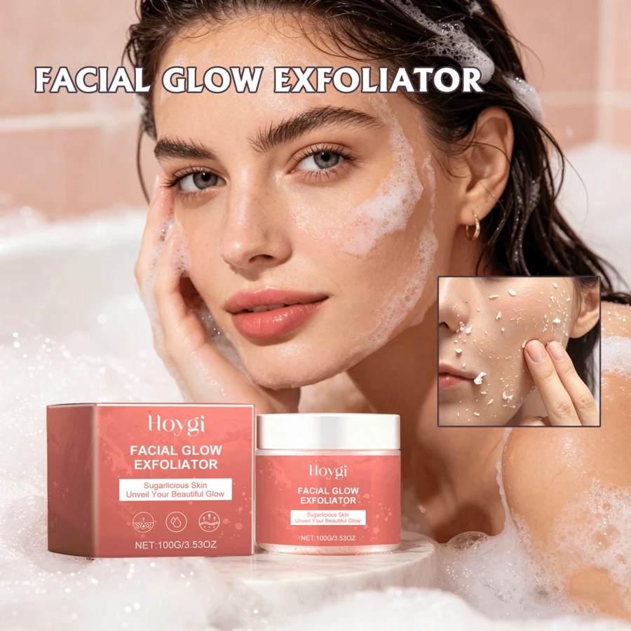 Hoygi Exfoliating Peeling Gel, Face & Body Scrub Gel, Deep Cleansing And Moisturizing Face Exfoliator, Shrink Pores Blackhead Cleansing Oil Control Whitening Moisturizing Nourishing Repair Scrubs Face Cream, Oil Control & Deep Cleansing Face Polish, Refreshing Non-Drying Formula - Tẩy tế bào chết da mặt - Xem 1