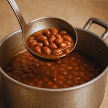 Stainless Steel Ladle For Serving Beans, Soup, And Sauce. Durable And High-Quality. - KIT OF 2 UNITS - View 10