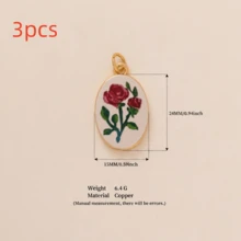 1/3个可爱时尚信封吊坠，包含花朵、鱼、樱桃、橙子、草莓、蝴蝶结、柠檬等造型，适合DIY项链、手链、耳环、包包链、钥匙扣等，18K镀金，防水防汗，休闲佩戴的理想之选，也是送给妻子、母亲、女友的创意礼物。 - 彩色 - 查看 40
