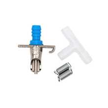 Hệ thống cấp nước tự động cho thỏ màu xanh dương, bộ dụng cụ cấp nước cho thỏ, cấp nước bằng trọng lực. - B - Xem 7