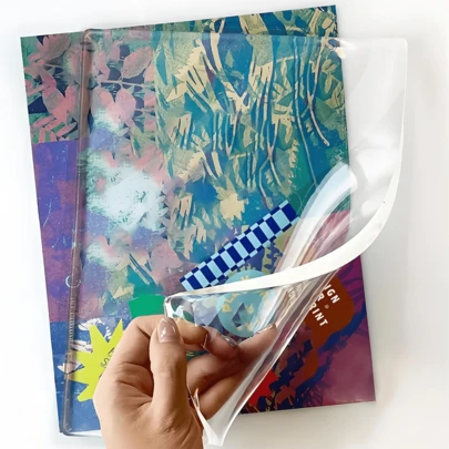 Tấm in gel tái sử dụng Gelli Arts - Có 3 kích cỡ (bao gồm 5"x7"), dụng cụ in đơn sắc dùng trong thủ công mỹ nghệ tại nhà, công cụ in dễ sử dụng - Bản in sống động, bền và dễ vệ sinh, phù hợp cho người làm thủ công.