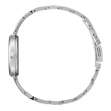 CITIZEN EX1538-50E 女士驾驶腕表，不锈钢双色手镯式表带，时尚黑色表盘，适合作为生日、周年纪念日或情人节礼物送给女友、妻子或姐妹。 - 銀色 - 查看 9