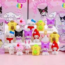 SANRIO 可爱三丽鸥家族主题盲盒橡皮擦，随机包含酷洛米、布丁狗、美乐蒂、凯蒂猫等热门角色，每个橡皮擦都带有可拆卸的3D立体人偶，趣味十足的减压橡皮擦，造型萌趣！擦拭干净，书写后不留痕迹，学生必备文具。 - 彩色 - 查看 11