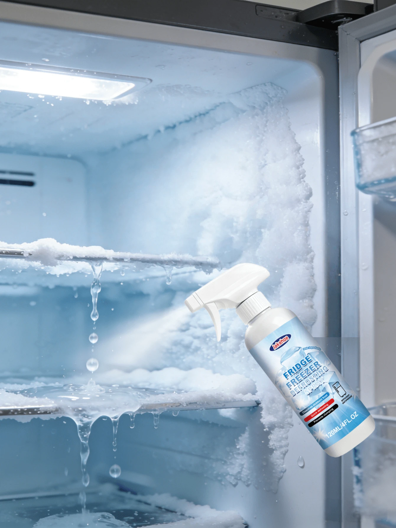 冰箱除霜除冰剂、家用冷冻室除霜剂、冰块融化防冰液 - 除霜除冰劑 - 查看 1