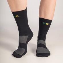 Adult Polyamide Running Socks With 3D Cuff, Breathable, Thermal Comfort, High Performance, Spinning, Cycling - White Cup - View 6