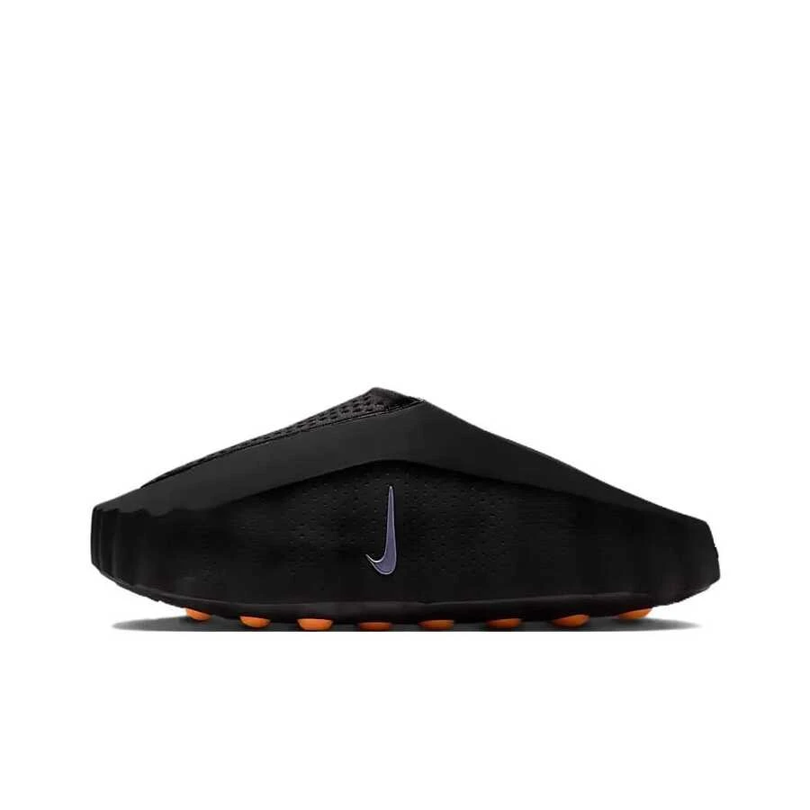 Nike Mind 001 Comfortable Fit Tech-Style Closed-Toe Slippers, Unisex, Red, Light Grey, Black - HQ4307-001 Black - View 1