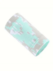 1 pièce Bandage de poignet de sport, support de poignet de compression, style de serviette tricotée de compression, convient pour le basketball, le badminton, la fitness, le culturisme, accessoire de support de poignet - Multicolore - Voir 6