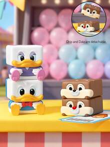 Pop Mart OP MART 迪士尼经典 POP CUBE-2 系列盲盒,包含 9 款常规款 + 1 款隐藏款,囊括莉萝与史迪奇、外星人、匹诺曹等经典卡通人物,经典卡通立方体主题神秘人偶,高品质收藏装饰品,非常适合摆放在桌面、书架或房间,是艺术收藏家、迪士尼粉丝和盲盒爱好者的完美礼物,适合生日、节日和特殊场合。 - 彩色 - 查看 6