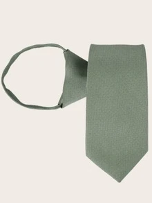 1 chiếc cà vạt nam công sở kẻ caro, thích hợp cho đám cưới, lễ kỷ niệm và mặc hàng ngày. - Màu xanh Bạc hà - Xem 4