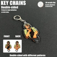 TPOF/BTD/YKMET, (LAWRENCE,STRADE,REN) Móc khóa acrylic, hình nhân vật hoạt hình, thiết kế hai mặt khác nhau, móc khóa sưu tầm, phụ kiện túi xách, phụ kiện xe hơi, quà tặng ngày lễ và sinh nhật - YKMET BTD - Xem 12