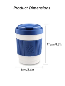 车载咖啡杯烟灰缸，一键翻盖车载烟灰缸，便携式多功能车载烟灰缸 - A - 查看 3