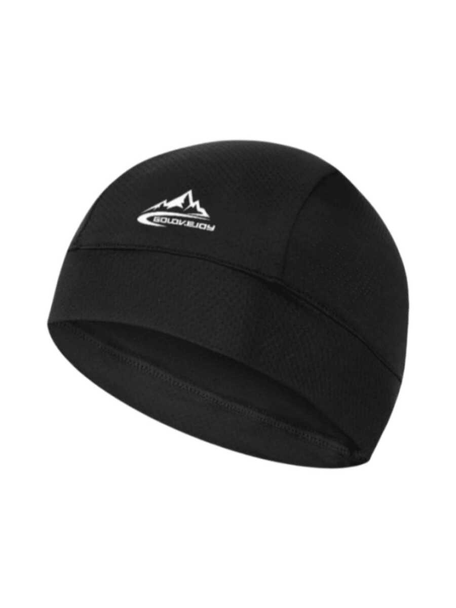 1 chiếc mũ len nylon màu trơn in hình đầu lâu, unisex, phù hợp cho thể thao và trang phục thường ngày, dùng được cả bốn mùa, là lựa chọn quà tặng tuyệt vời. - Tilbe - Xem 1