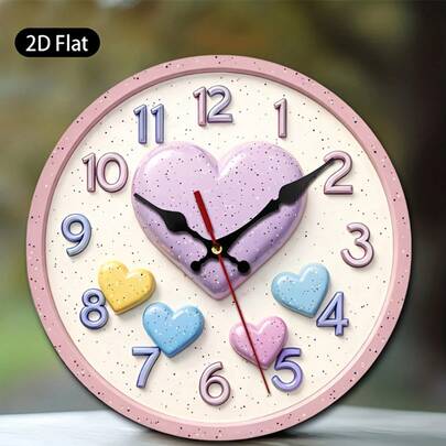 Đồng hồ treo tường hai chiều nguyên khối, mô phỏng hình ảnh chim sẻ đỏ và chim chích xanh đậu trên cành cây đầy quả mọng, kèm theo biển hiệu chào mừng, hoàn hảo để trang trí phòng khách, phòng ngủ, nhà bếp, văn phòng hoặc hành lang.