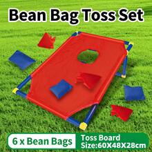 Portable Outdoor Sports Beanbag Toss Toy, Family Gathering Interactive Toy To Improve Kids' Focus And Hand-Eye Coordination, Foldable Stand Design, Compact And Easy To Carry, Suitable For Boys And Girls - Multicolor - View 13