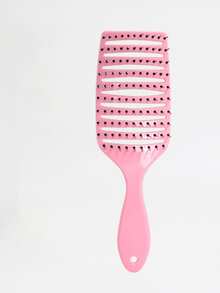 Fluffy Crown Top Large Curved Comb, Hair Straightening Comb, Home Use Hair Scalp Massage Comb, Hollow Out Comb, Anti-Static Styling Hair Comb, Curly Hair Large Curved Comb - A - View 17