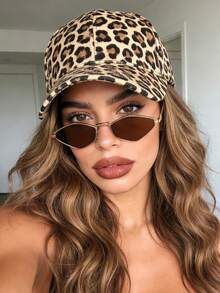 1 Pair Unisex Oval Metal Frame Fashion Glasses, Casual Glasses Suitable For Commuting, Beach, Street Photography - black gray - View 14