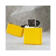 Refillable Youth Wick Lighter In Colors, Classic Mod, Good Quality, Ideal For Gifts And Personal Use - Canary Yellow - View 4
