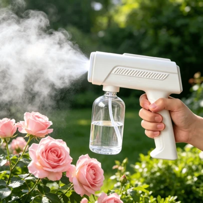 Portable Nano Mist Sprayer - Uniform Atomization, No Dead Angles, Compact Modern Cleaning Tool For Indoor & Outdoor Applications