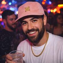 Anth Co Five Panel Original Cap With Velvet Brim - Rosa - Ver 3