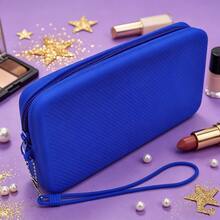 Silicone Cosmetic Bag Handbag, Travel Toiletry Bag Cute Portable Waterproof Cosmetic Storage Pouch Zipper Makeup Organizer - Multicolor - View 15