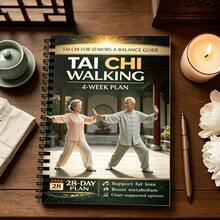 Sổ tay xoắn ốc hướng dẫn tập Thái Cực Quyền đi bộ cho người cao tuổi, nhật ký tập thể dục nhẹ nhàng 28 ngày (4 tuần) với các bài tập Thái Cực Quyền có hỗ trợ ghế, kế hoạch giảm cân và cải thiện khả năng vận động cho người cao tuổi, món quà lý tưởng cho người cao tuổi, người đam mê thể dục và bất cứ ai cần tập thể dục nhẹ nhàng. - A - Xem 5