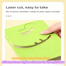 12-Piece EVA Foam 3D Stickers - Kids DIY Craft Project | Cartoon Animal Educational Stickers | Kids Painting Set | Creative Art Activity Set, Fun Gift To Inspire Hands-On Ability (Random Style Delivery) - Multicolor - View 8