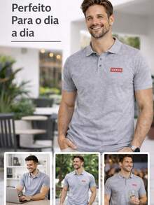 Summer All Regular Fit Buttons Front - Gris - Ver 9