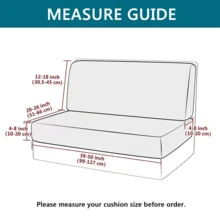 Bộ 2/4 vỏ đệm ghế dài in họa tiết co giãn dùng cho bàn ăn, xe RV, cắm trại, ghế sofa. - Nhiều màu - Xem 5