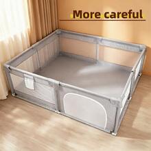 1pc Large Baby Playpen Safety Fence, 150x180cm, Portable - Multicolor - View 2