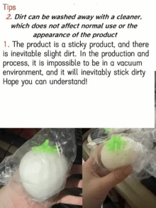 1个/3个/6个 变色草莓挤压玩具 - 逼真水果挤压减压工具，慢回弹压力释放球，适用于办公室、家庭和户外，缓解焦虑的放松礼物 - 多款式 - 查看 9