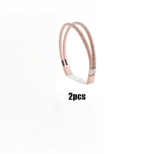 2 piezas de correas elásticas con pedrería para zapatos de tacón alto, correas de tobillo desmontables antideslizantes para sujetar zapatos sueltos - Multicolor - Ver 11