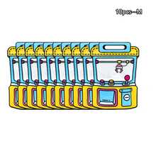 20PCS/15PCS/10PCS/5PCS/3PCS Cute Doll Gift Bags, Snack Packaging Bags, Party And Wedding Favor Tote Bags - Multicolor - View 16