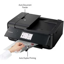 Canon Pixma TR8620a Wireless All-In-One Printer Copy Scanner Fax Home Office Bundle - View 2