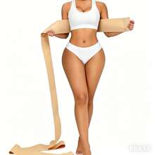 1 pièce Ceinture de maintien de la taille pour femmes, ceinture de soutien pour le yoga, enveloppement abdominal réglable, ceinture de maintien de la taille pour le modelage abdominal - Multicolore - Voir 3
