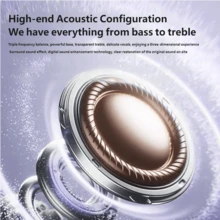 Monster Q13 Bluetooth Earphone Clip-on Bone Conduction Sports Music Game Earpods with Directional Sound Transmission HD Audio Long Standby Touch Control Wireless Headphones Original MonsterQ13 - 查看 7