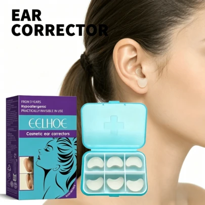 72pcs Silicone Ear Correcting Patches - Invisible Soft Ear Correction Stickers Suitable For Adults With Protruding Ears