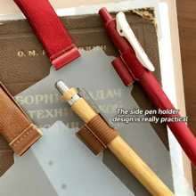 Papan Organizer Perencana 3-in-1 M5 dengan Tempat Pena dan Karet Elastis, Aksesori Buku Catatan Lepas, Hadiah Liburan - satu bagian - View 7