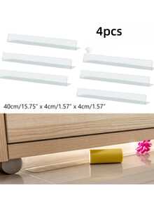 Bộ 6 miếng bịt khe hở sofa - Miếng chặn đồ chơi thú cưng có thể điều chỉnh, miếng chặn khe hở đồ nội thất, ngăn đồ chơi và mảnh vụn rơi vào khe hở, thiết kế tùy chỉnh, ngăn chặn hiệu quả các vật dụng rơi vào khe hở sofa, giường và kệ | Nhựa bền - Nhiều màu - Xem 10