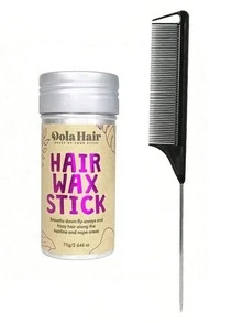 2pcs Multi-Functional Hair Wax Stick | Strong Hold, Natural Shine | Non-Greasy, Washable | Suitable For Daily Use, Travel And Touch-Ups, Suitable For All Hair Types Including Curly, Straight And Wavy Hair | Natural Makeup Effect, Easily Create Tidy Hairstyles With Long-Lasting Hold | Essential For Christmas/Halloween Makeup - Multicolor - View 8