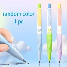 Bút chì tự động 2.0mm, ngòi 2B, thiết kế tiện dụng, không cần gọt, thích hợp cho vẽ, phác thảo, làm bài kiểm tra. - 1 - Xem 4