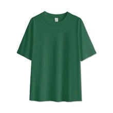 Heart T-Shirt With Words Of Kindness - Minimalist And Positive Style - 綠色 - 查看 2